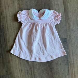 The Beaufort Bonnet Company Pink Dress with White Collar